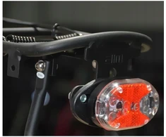 Bez Marki Galinis dviračio žibintas 5 LED baterijų bagažinė