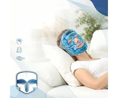 Bez Marki GELINĖ VEIDO KAUKĖ COLD WRAP ATLAIŠINANTIS VĖSINANTIS ATLAIŠINIMAS