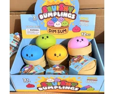 Bez Marki Gniotek Dumpling Squishy DIM SUM 5cm + NEMOKAMAI!