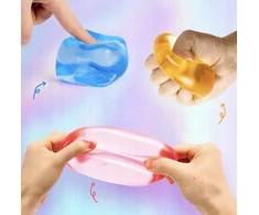 Bez Marki GNIOTEK ICE CUB 5cm ANTISTRESINIS ŽAISLAS GNIOTEKAS