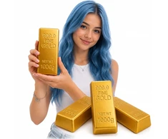 Bez Marki GOLD KOSTKA GNIOTEK ANTISTRESS ADHD HIT!
