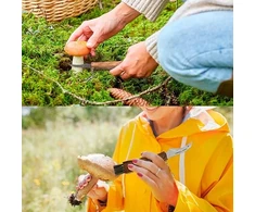 Bez Marki GRYBŲ SKINIMO PEILIS GRRYBŲ ŠEPEČIUI AŠTRINAS KIŠENINĖS PEILIO DANGLĖS RAKTŲ ŽIEDAS