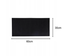 Bez Marki Guminis kilimėlis indų kanalizacijos padėklas šaldytuvui virtuvės stalviršiui 60cmx30cm