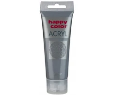 Bez Marki HAPPY COLOR AKRILINIAI DAŽAI 75 ml tūbelėje metališkai pilki DEKORATYVINIAI DAŽAI