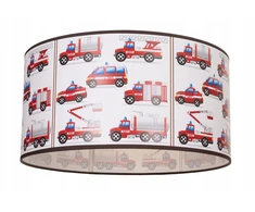 Bez Marki HEXE KIDS Lampa sufitowa dziecięca STRAŻ POŻARNA 1 x 60W balta H0970