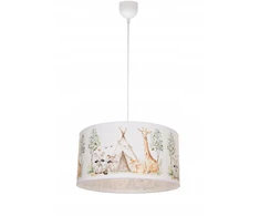 Pakabinamas šviestuvas Bez Marki HEXE KIDS Lampa sufitowa wisząca dziecięca TIPI 1 x 60W E27 balta H0957