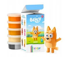 Bez Marki Hey Clay Bluey BINGO Masa plastyczna do zabawy+ priedai 5 kolorów