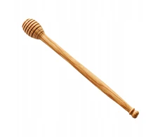 Bez Marki Honey Dipper,Mieszadło do mieszania miodu,Rodzinny domowy Drizzler Drewniana różdżka Dżem 20 cm