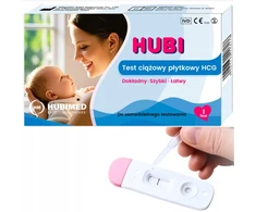 Bez Marki HUBI PLATE NĖŠTUMO TESTAS SUPER SENSITIVE sterilus FAST efektyvus 1 vnt.