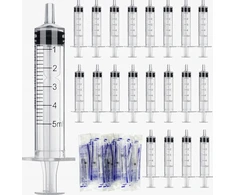 Bez Marki INDIVIDUALUS 5ML 20Vnt. PLASTIKINIS DOZAVIMAS KELIAS VALYMAS