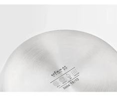 Bez Marki Indukcinis indas iš nerūdijančio plieno 18/10 28cm 6.8L Ø28cm H11cm VIER