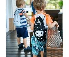 Bez Marki Juokinga "bunny Bag" maža mėlyna rankinė