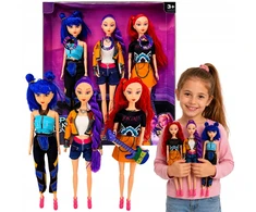 Bez Marki K-POP dainuojančių lėlių RINKINYS MEDOKLĖS MIRA RUMI ZOEY 30CM DEMONŲ MEDŽIOKLĖS