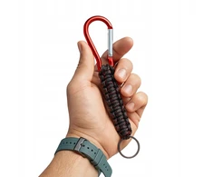 Bez Marki Karabinas su Paracord virve raktams, kuprinei, didele