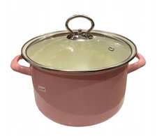 Bez Marki Karl Krüger tradicinis puodas, 24 cm, 5,5 l, rožinis, 2 klasės