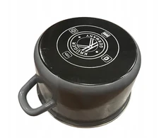 Bez Marki Karl Krüger tradicinis puodas 17 cm, 1,25 l, pilkas