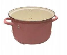 Bez Marki Karl Krüger tradicinis puodas, 24 cm, 5,5 l, rožinis, 2 klasės