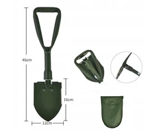 Bez Marki Kastuvas sulankstomas karinis kastuvas Pickaxe Survival Bushcraft didelis dėklas
