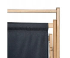 Bez Marki Keičiama juoda sėdynės medžiaga lauko gultui (110x45 cm)