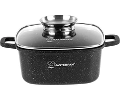 Bez Marki KEPOTINIS MARMULINIS PUODAS 2,8l 20cm INDUKCINIŲ DUJŲ MASTERPAN 2101 - 2026
