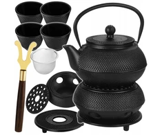 Bez Marki Ketinis arbatinukas su puodelių rinkiniu KRAFT&amp;DELE KD4271