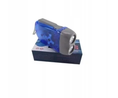 Bez Marki KINETIC TORCH DYNAMO LED LAMP 2 DIODAI