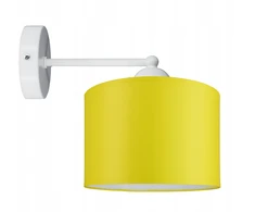 Bez Marki Kinkiet lampa ścienna vaikams nowoczesny abażur 20cm słoneczny geltona Led