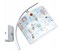 Bez Marki Kinkiet ścienny lampa ścienna SŁONIK BŁĘKITNY kinkiety ścienne loft led
