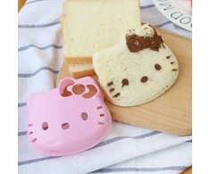 Bez Marki Kitty Kitty's skrudinta sumuštinių pjaustyklė