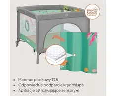 Bez Marki KOJEC DZIECIĘCY MILLE PLUS DO 15 KG 0-36 MIESIĘCY BOCZNE WEJŚCIE DO MONTAŻU