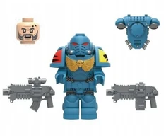 Bez Marki Kosmoso vilkai iš WH40K kaladėlių minifigūrėlės