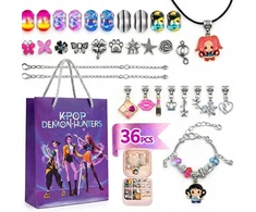 Bez Marki KPOP CHARMS BEADS apyrankių gaminimo rinkinys „pasidaryk pats“ Mergaitės DOVANA