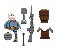 Bez Marki Krieg kareivio mirties korpusas WH40K minifigūrėlė blokams