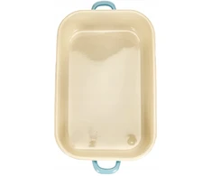 Bez Marki Kruger emaliuota kepimo skarda 2,5 l 26x16x6cm mėlyna kepimo skarda