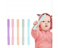 Bez Marki KŪDIKIO DANTYS, SILIKONINIS VAMZTELIS, DAUGIAPALVAS, 5 Vnt.