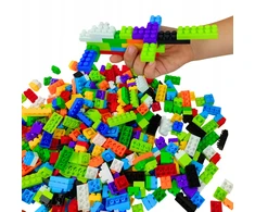 Bez Marki KŪRYBINIAI KONSTRUKCINIAI BLOKAI DIDELIS RINKINYS 668 EL VAIKAMS 3D KONTEINERIS 3+