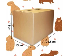 Bez Marki KŪRYBINIS RINKINYS, KURIAMAS „CAPYBARA JUWELRY DIY“ GAMYBOS DOVANAMS VAIKAMS