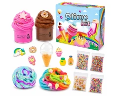 Bez Marki Kūrybinis "slime" rinkinys "pyragaičiai" vaikams su dekoracijomis