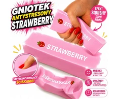 Bez Marki KVAPAS ANTISRESAS SMOOTH SVIESTAS BRAŠKĖS SQUISHY SENSORY 13 CM