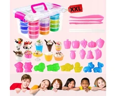 Bez Marki LABORATORIUM SLIME DUŻY Rinkinys DLA DZIECI GLUTY AKCESORIA BIG BOX 57w1- XXL