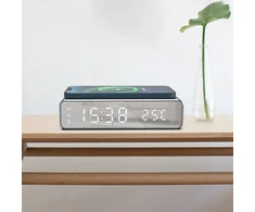 Bez Marki Laikrodis elektroninis Žadintuvas LED Ładowanie Indukcyjne Qi nowoczesny design