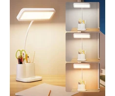 Bez Marki Lampa biurkowa LED vaikams, łabędzia szyja, 2800K-6500K