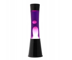 Bez Marki Lampa lawowa magma LAVA LAWA lampka XL1760 Juoda Fioletowa magmowa 40cm It