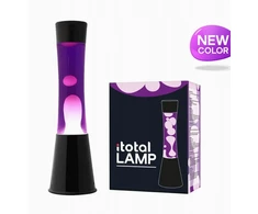 Bez Marki Lampa lawowa magma LAVA LAWA lampka XL1760 Juoda Fioletowa magmowa 40cm It