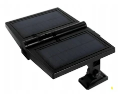Bez Marki Lampa solarna na wysięgniku su czujnikiem PIR i pultu