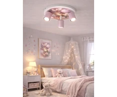 Bez Marki LAMPA SUFITOWA DZIECIĘCA LUMI DREAMS PLAFON 30cm GU10 WRÓŻKA POKÓJ DZIECKA