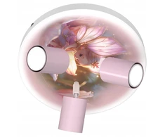 Bez Marki LAMPA SUFITOWA DZIECIĘCA LUMI DREAMS PLAFON 30cm GU10 WRÓŻKA POKÓJ DZIECKA