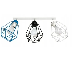 Bez Marki LAMPA SUFITOWA KINKIET DIAMOND COLOR 3 ŻYRANDOL DLA DZIECI DO POKOJU LED