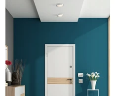 Lubinis šviestuvas Bez Marki Lampa sufitowa LED Plafon Nickel 16 cm Westinghouse