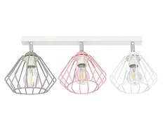 Bez Marki Lampa sufitowa wisząca WIRE 3 żyrandol lampy sufitowe do pokoju loft led